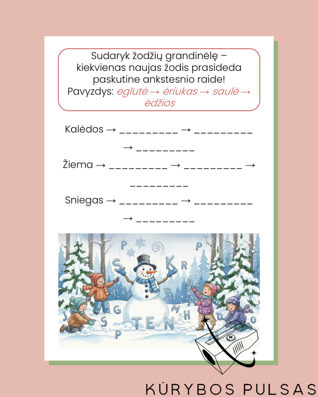 Šventinis RINKINYS „Mažajam mokinukui“
