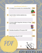 Knygelių „Skaičiai ir skaičiavimai“ 1–4 klasėms užduotys (PDF NEMOKAMAS)