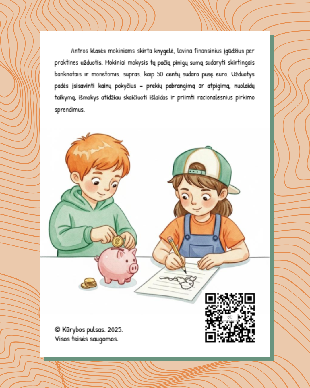 Knygelė „Finansiniai skaičiavimai“ 2 klasei