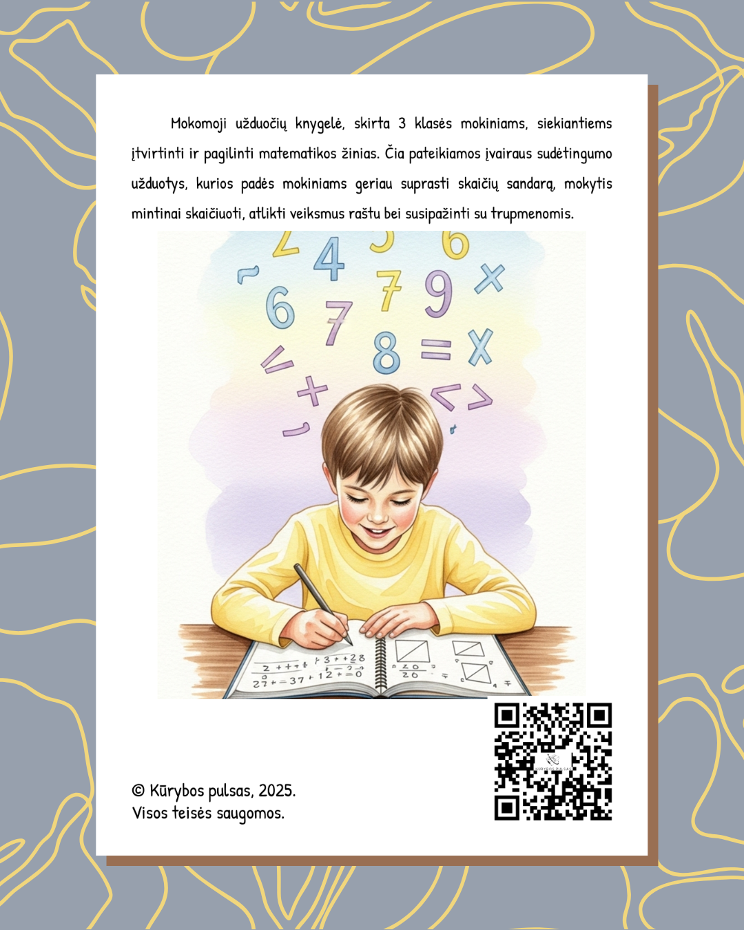 Knygelių „Skaičiai ir skaičiavimai“ 1–4 klasėms RINKINYS