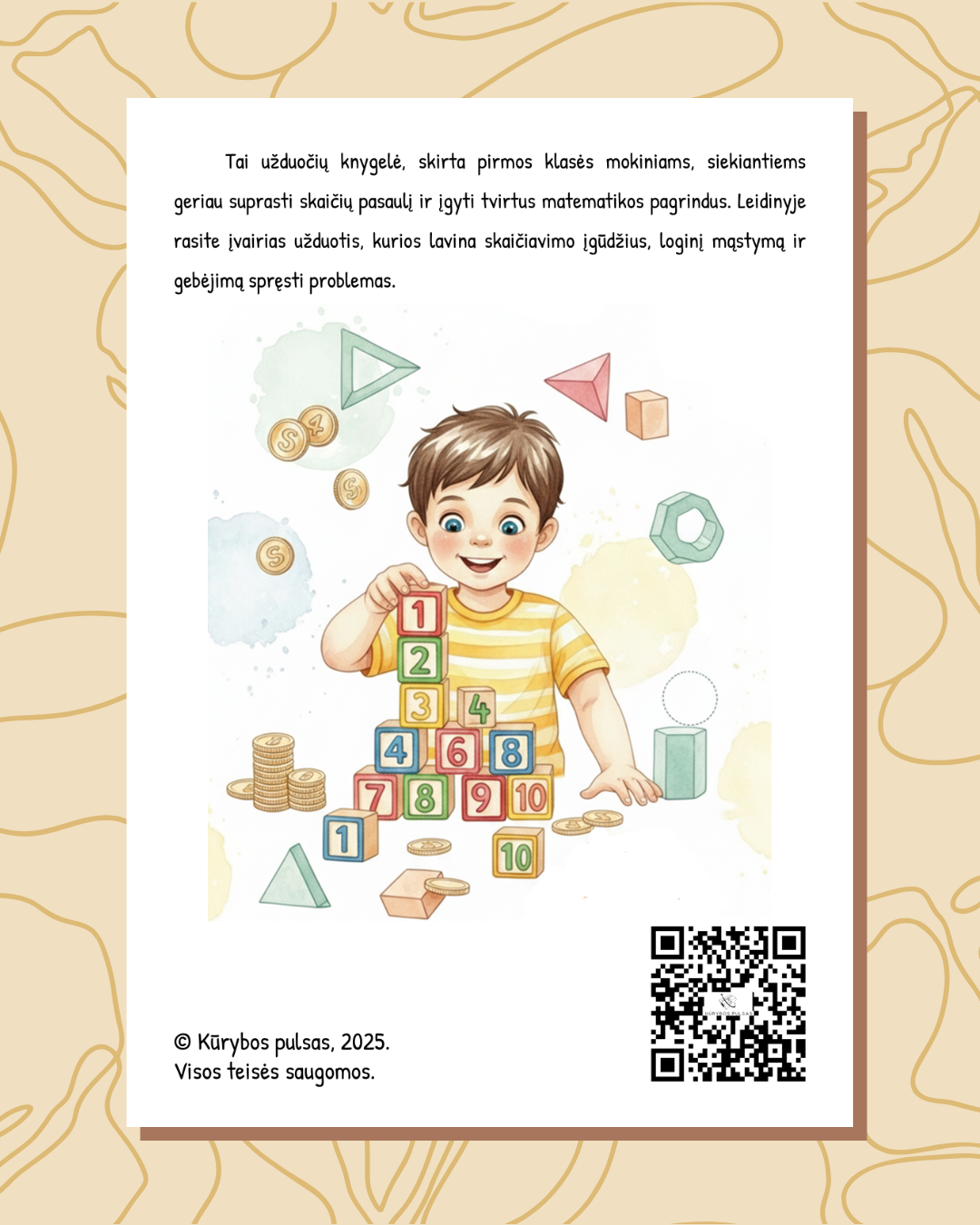 Knygelė „Skaičiai ir skaičiavimai“ 1 klasei