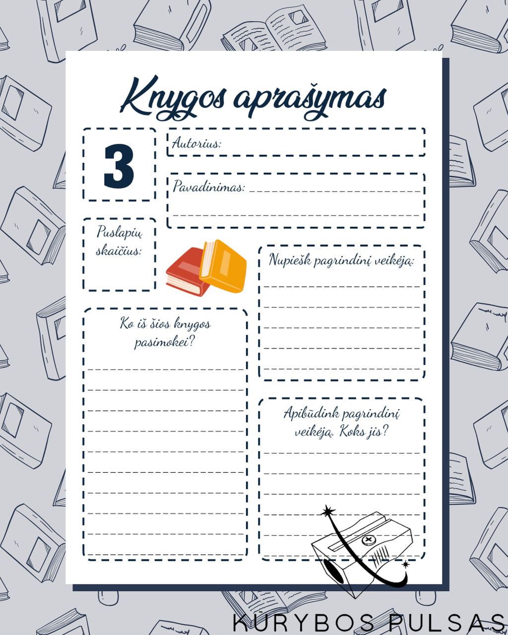 Skaitinių dienoraštis 2–4 klasėms