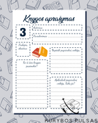 Skaitinių dienoraštis 2–4 klasėms