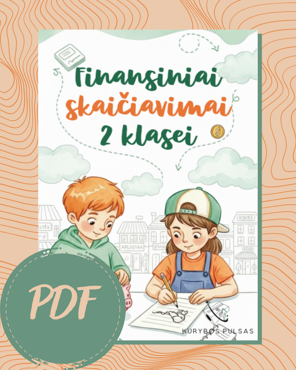 Knygelių „Finansiniai skaičiavimai“ 1–4 klasėms užduotys (PDF NEMOKAMAS)