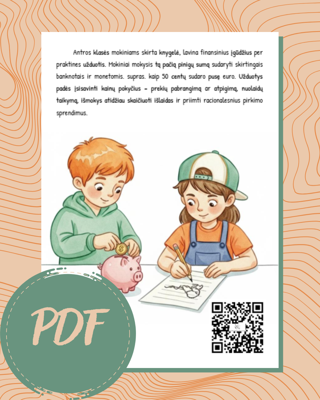 Knygelių „Finansiniai skaičiavimai“ 1–4 klasėms užduotys (PDF NEMOKAMAS)