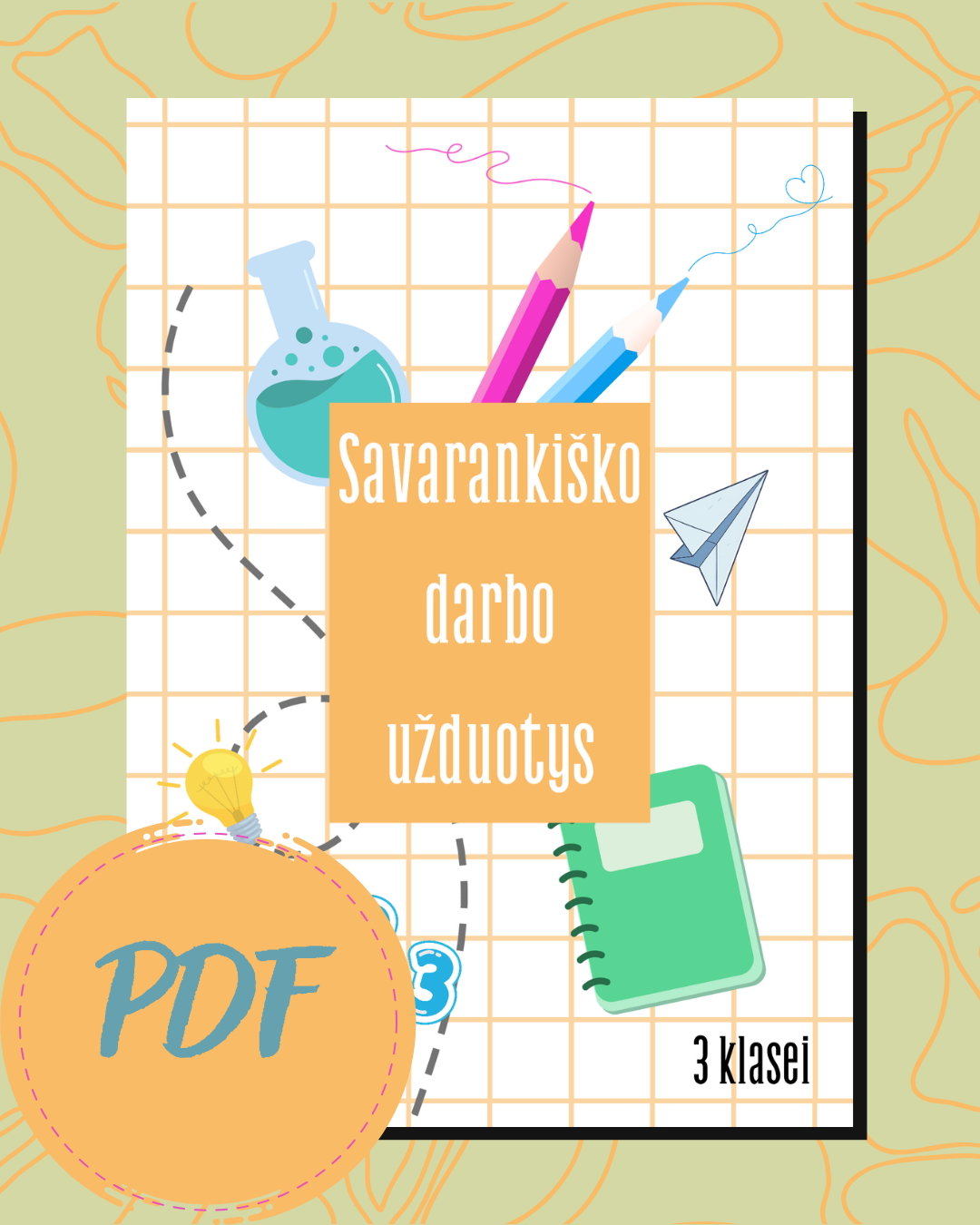 Savarankiško darbo užduotys 1–4 klasėms – rinkinys (PDF)