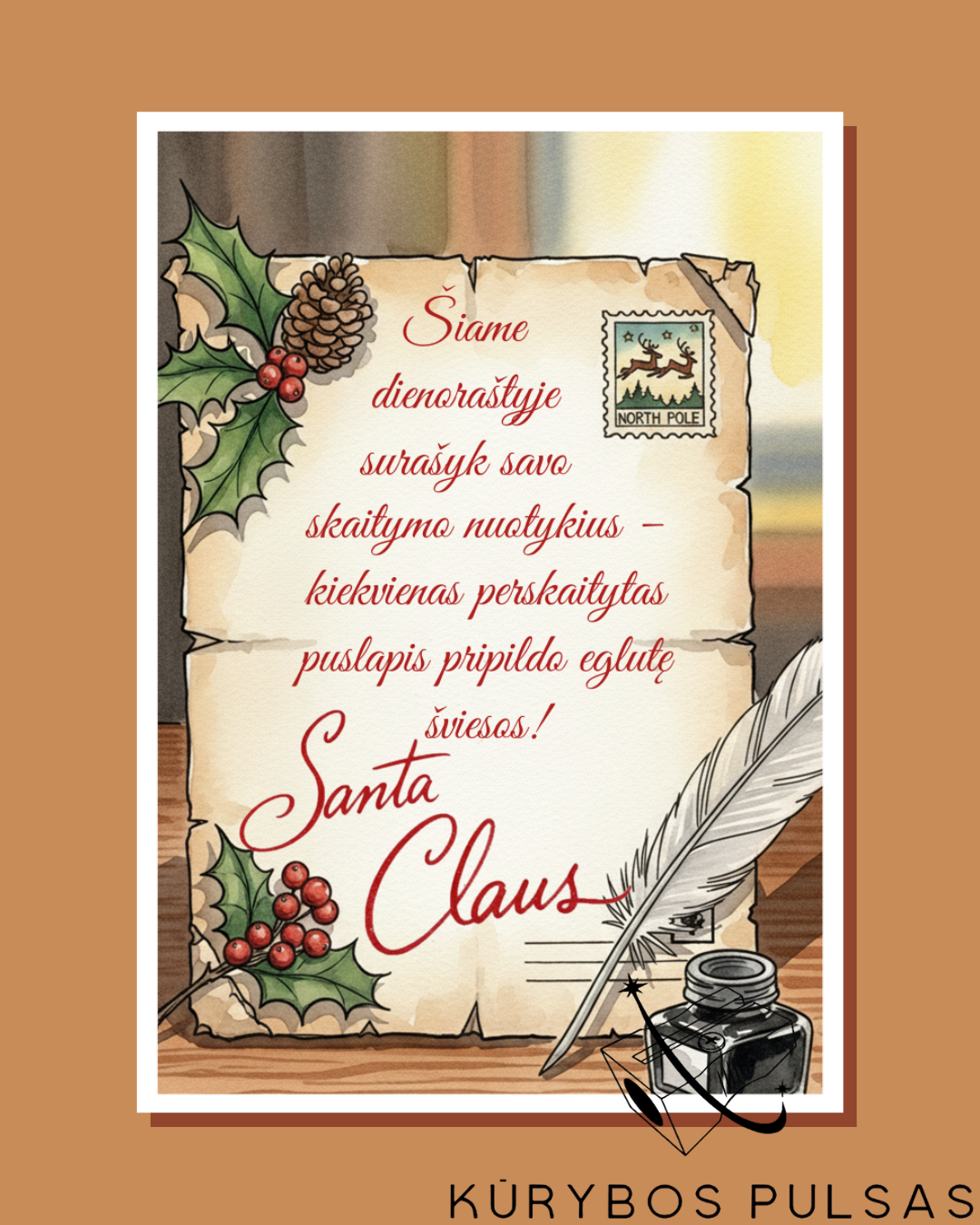 Skaitinių dienoraštis „Stebuklingos istorijos prie eglutės“