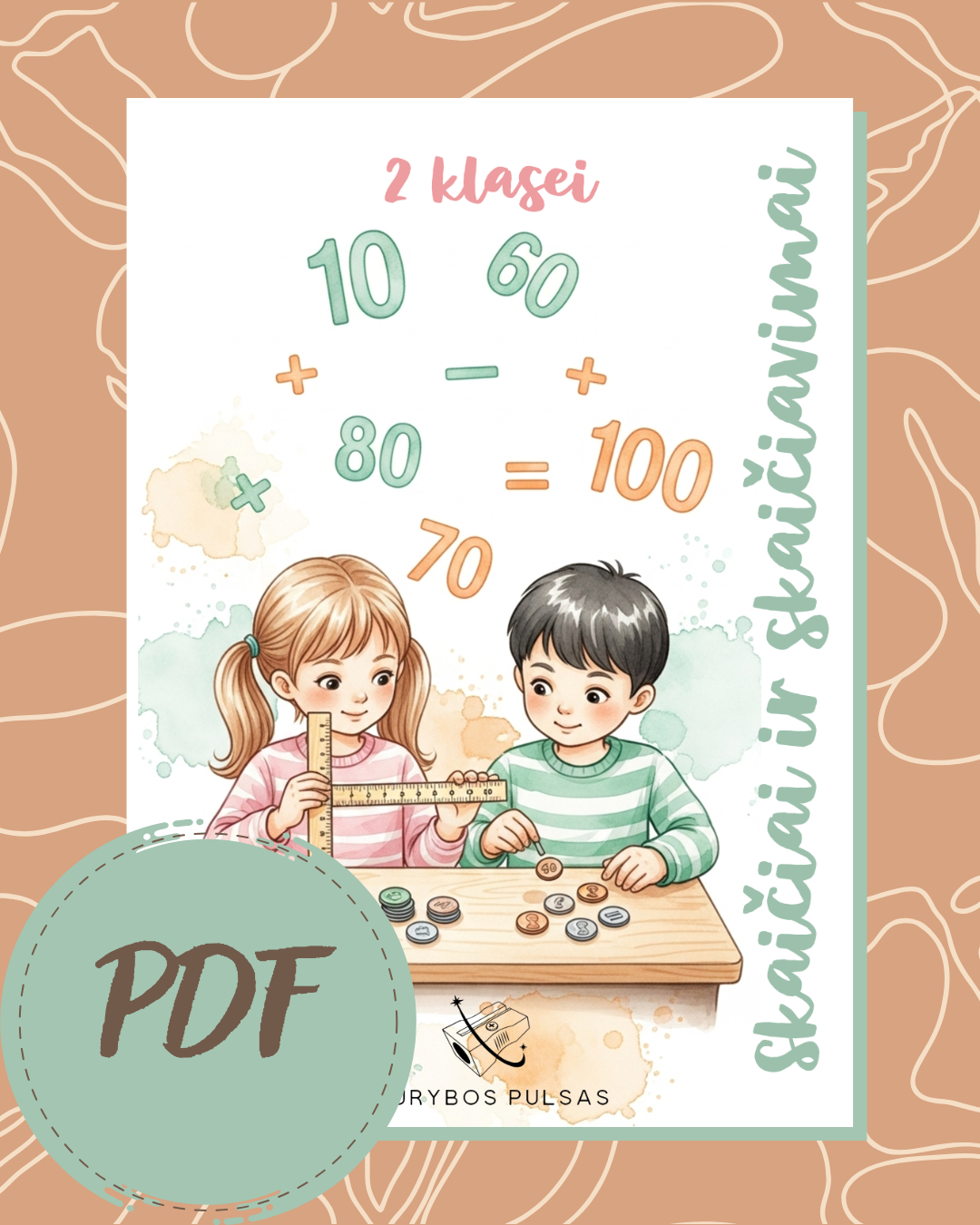Knygelių „Skaičiai ir skaičiavimai“ 1–4 klasėms užduotys (PDF NEMOKAMAS)