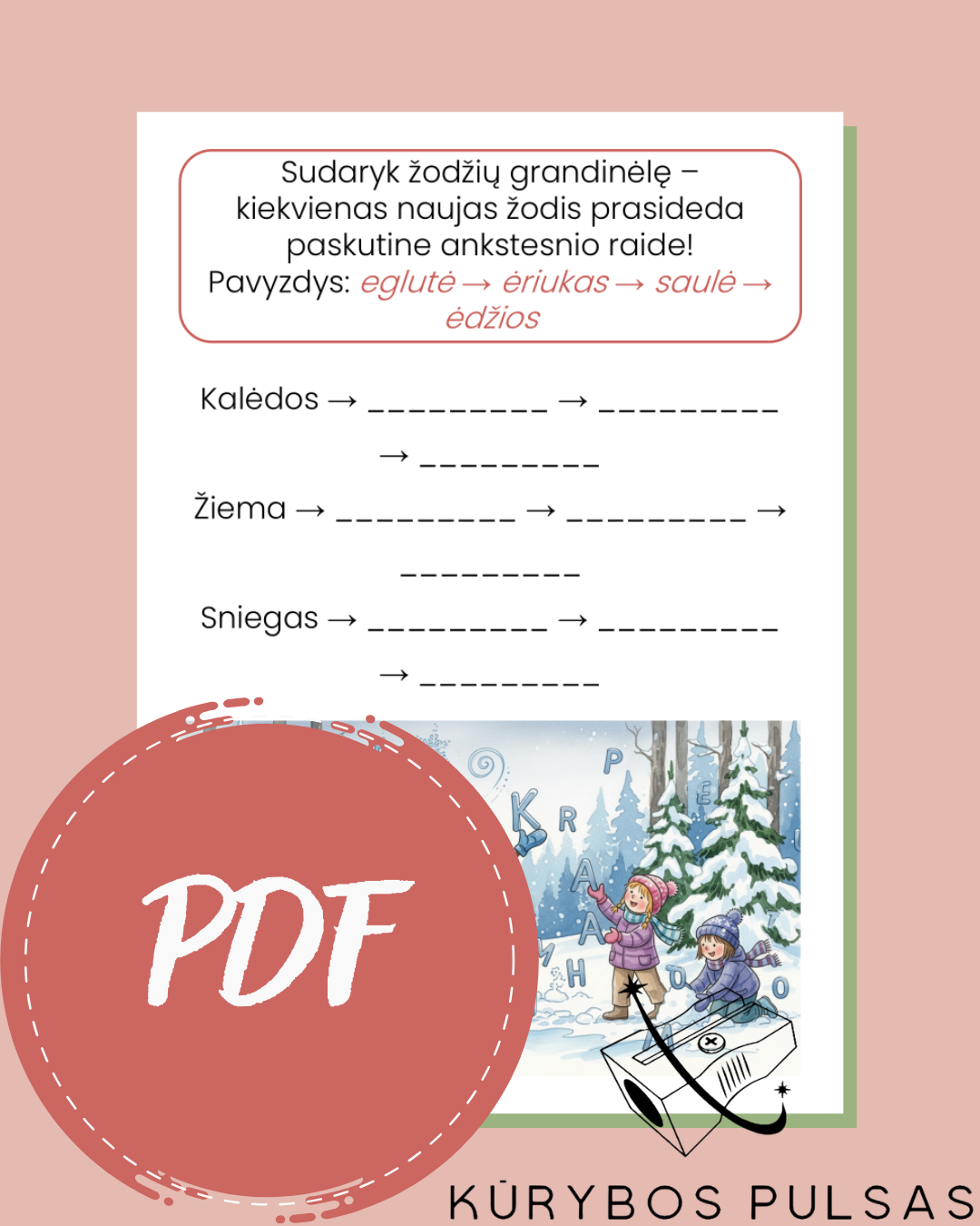 Šventinis RINKINYS „Mažajam mokinukui“ (PDF)