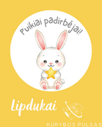 Lipdukai mokytojams (50 vnt., 17 dizainų)