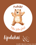 Lipdukai mokytojams (50 vnt., 17 dizainų)