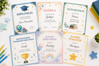 Individualus maketavimas: diplomai, padėkos, pažymėjimai, kvietimai ir kt.