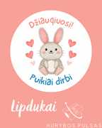 Lipdukai mokytojams (50 vnt., 17 dizainų)