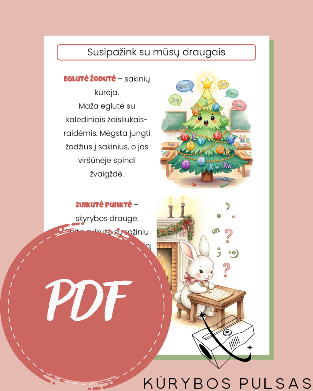 Šventinis RINKINYS „Mažajam mokinukui“ (PDF)