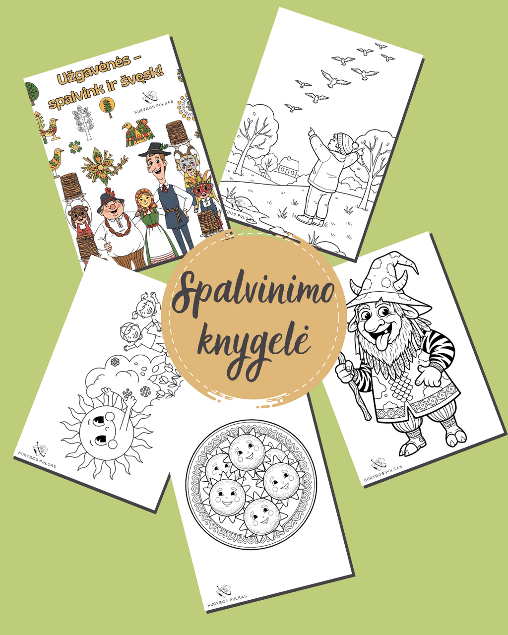 Užgavėnės | Paruoštas ugdymo priemonių rinkinys 1–4 klasėms