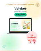 Velykos | Paruoštas ugdymo priemonių rinkinys 1–4 klasėms